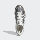 SAMBA OG Silver Metallic Cracked Leather–Confortável