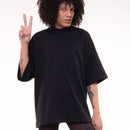 Camiseta Individu Oversized Black–Elegante